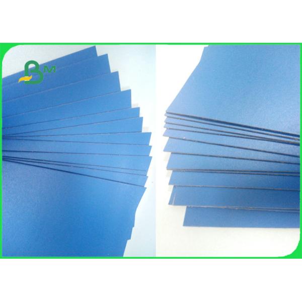1.3mm 1.5mm Blue Green Lacquered Solid Paperboard For Dresser Nightstand Boxes