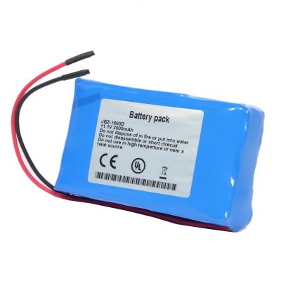 JZB-1800D 2000mAh 11.1 Volt Lipo Battery ,  Big Syringe Pump Battery For JYM JZB-1800