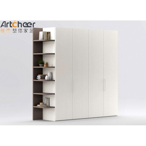 Customized Size Scandinavian Design Eco-Friendly Material Wardrobe Closet for Modern Bedroom