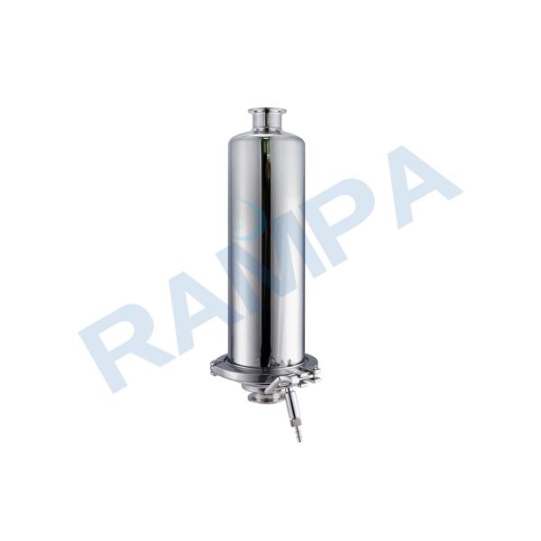 10 Inch Single Core Stainless Steel Filter Housing SUS316L Sanitary Grade