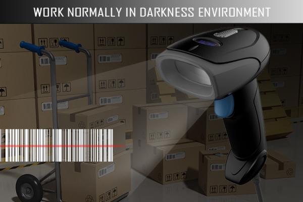 Factory Barcode Reader Portable Manual Scanners 1d 2d Wired Handheld USB Barcode Scanner for Inventory