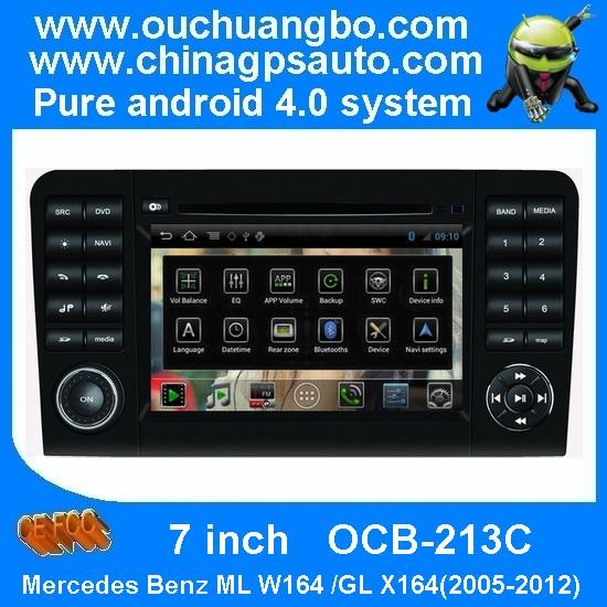 Ouchuangbo Car Audio GPS Navi Radio S150 Android 4.0 for Benz ML W164 /GL X164(2005-2012) with 3G Wifi USB VCD OCB-213C