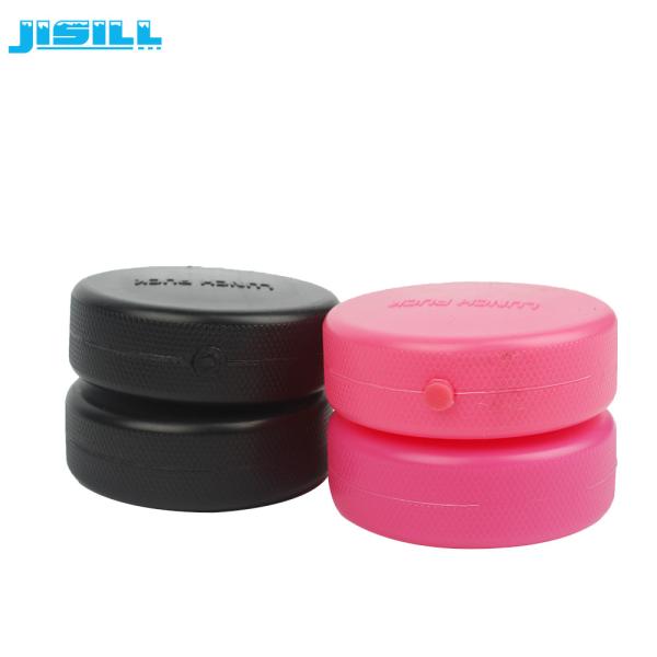 PE Round Ice Hockey Puck Reusable 90g 50g CPSIA For Home Nursing