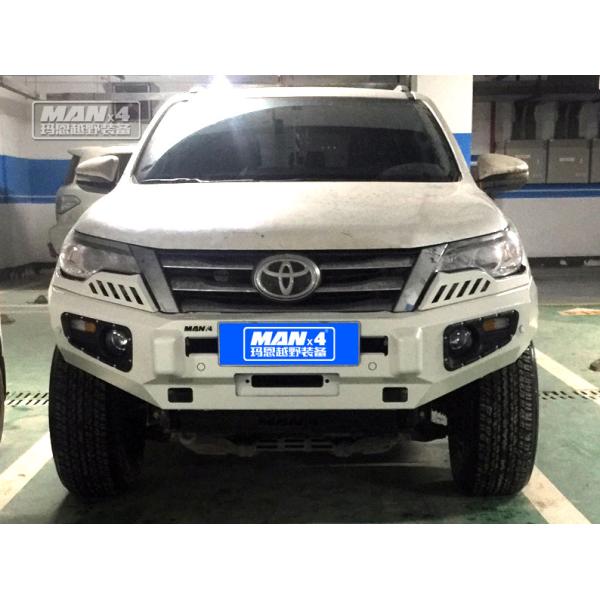 Front Offroad Toyota Bull Bar Powder Coating For Fortuner 2016