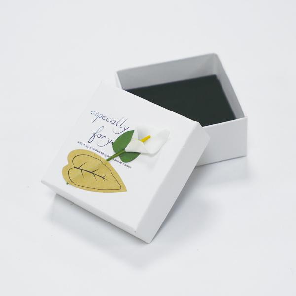 Rigid Square Debossing 3mm Luxury Jewelry Packaging Boxes