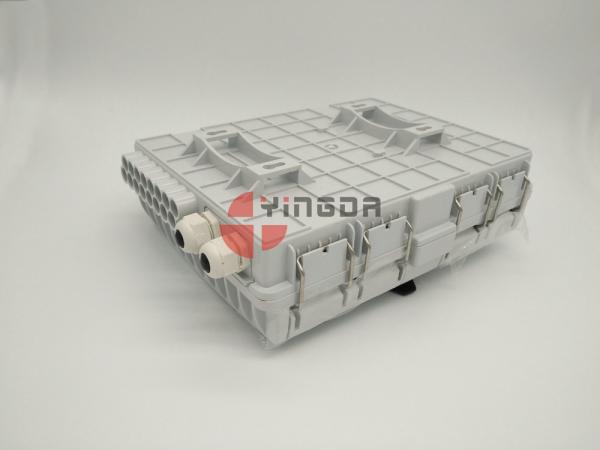 Caixa plástica exterior do divisor 1X16 da caixa IP65 PC+ABS da terminação da fibra ótica do porto do branco 16