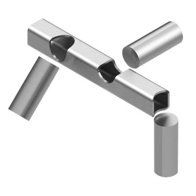 0.05mm Sheet Metal Parts Components Air Conditioner Bend Tube Service