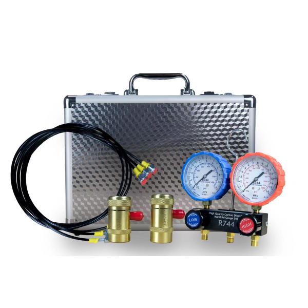 Верхний R744 Автомобильный кондиционер холодильника 80 см Все медь HVAC многоуровневый габаритный набор