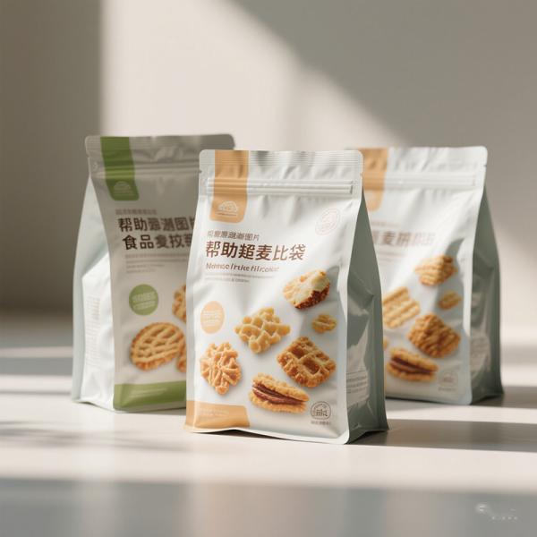 FDA-Certified Foil Pouch With Degassing Valve Preserve Coffee Aroma & Crunchy Nuts