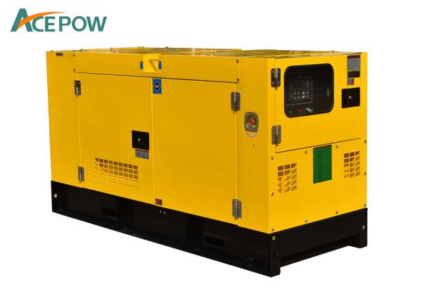 25KVA 400V Canopy Diesel Generator , Electric Start Diesel Generator