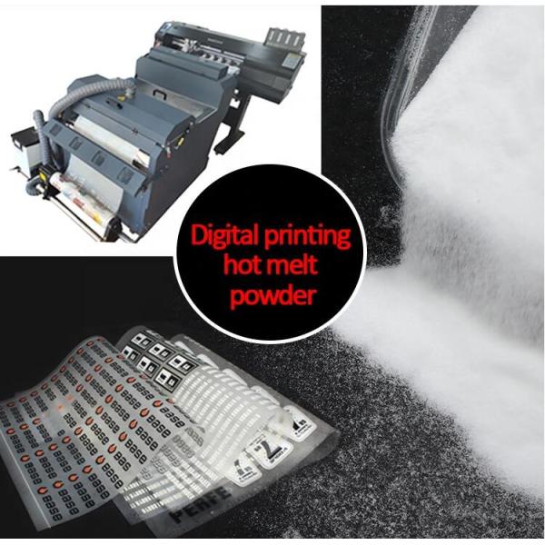 Anti Sublimation Black TPU Hot Melt Powder 1.16g/cm3 For DTF Printer