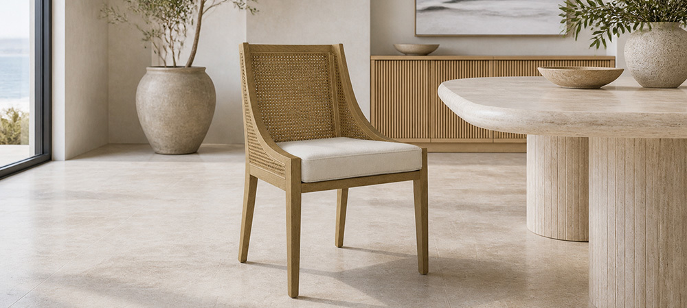 NATURAL CANE DINING CHAIR CYC-027-NAT