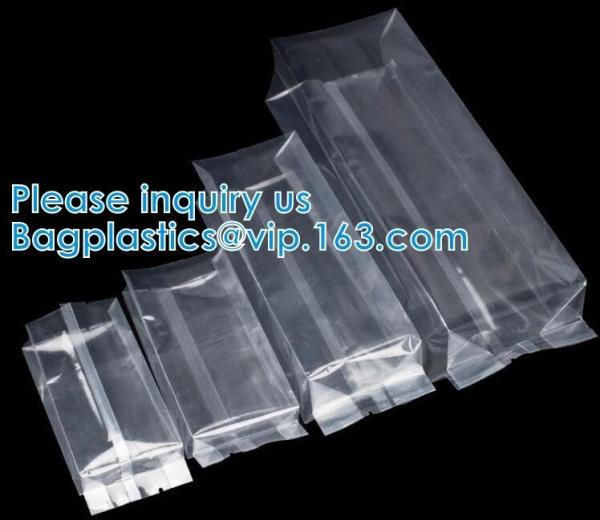 Kraft Paper Side Gusset Bag Open Top Heat Sealing For Snack Cookie Tea Take Out