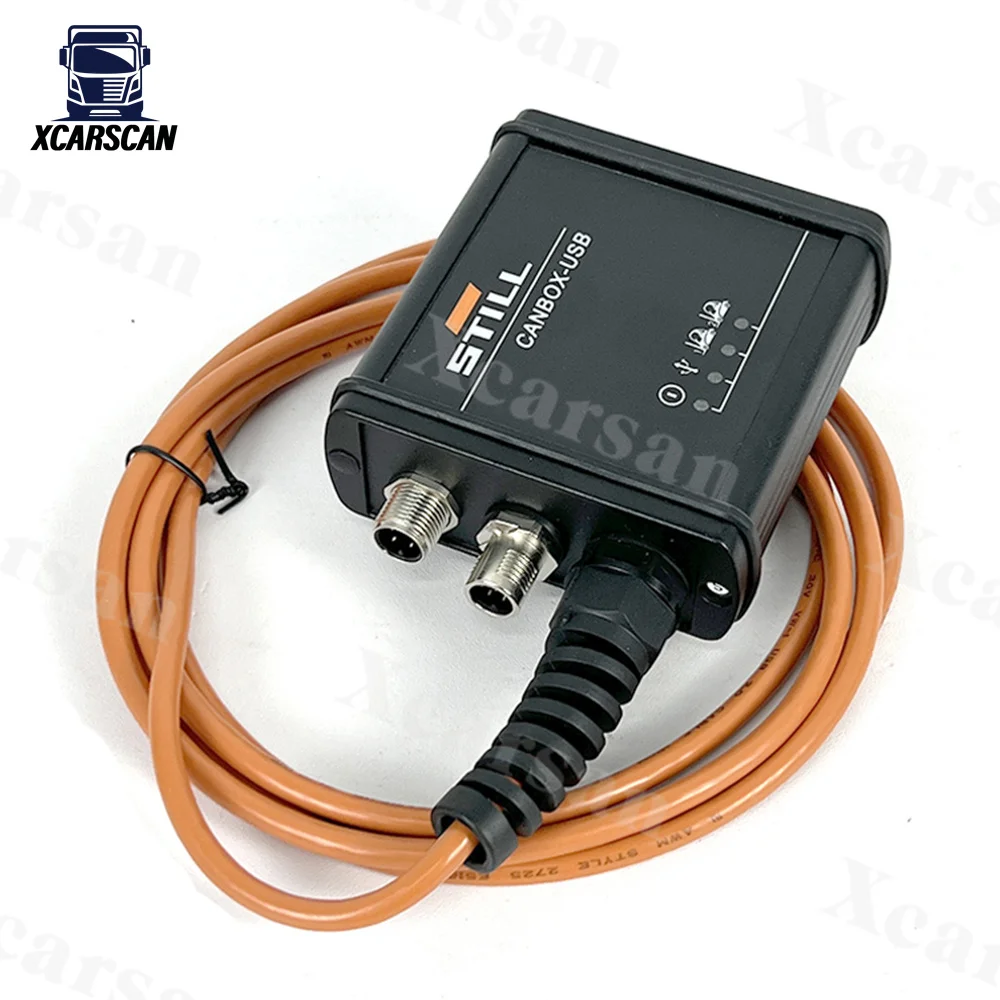 Listo para usar V8.21 para la caja de la carretilla de elevación fija 50983605400 herramienta de diagnóstico Interfaz fija de la caja original de la caja de bus