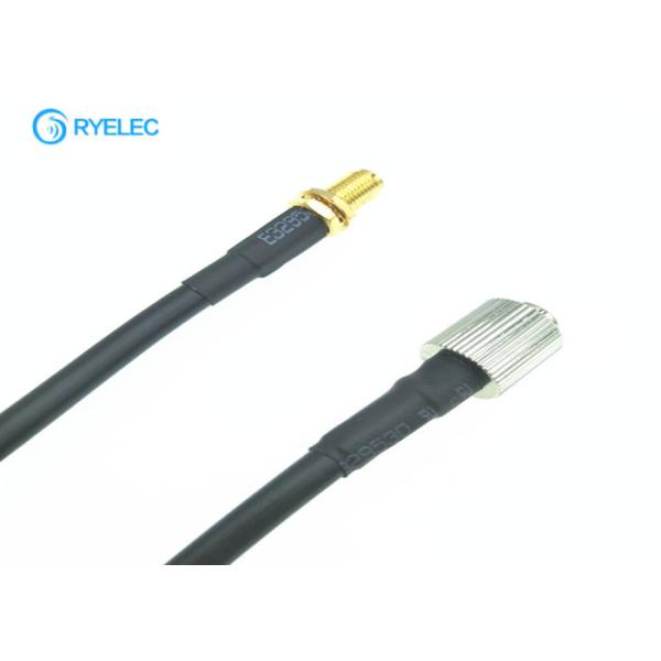 Female To Sma Female RF Cable Assemblies With Rg174 Pigtail Coaxial Cable