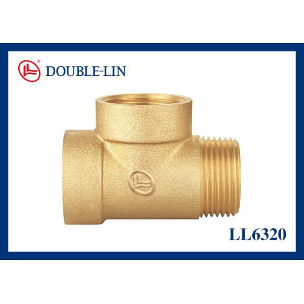 Female X Female X Male 1 Tee Brass Threaded Fittings