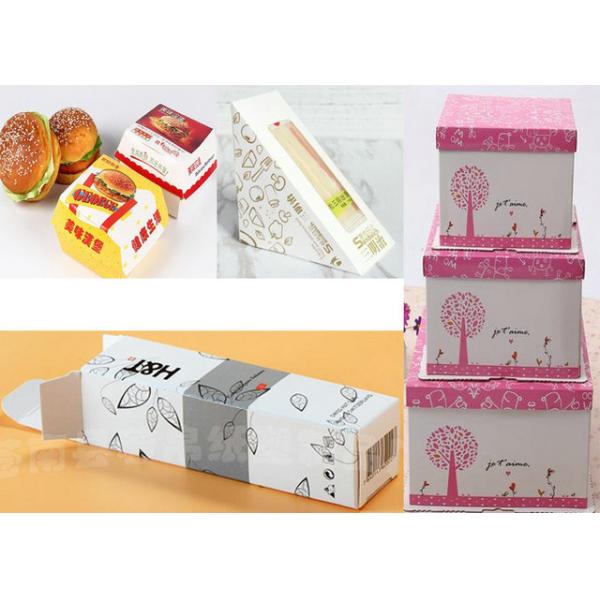 250gr 400gr White Foldcote Paper Board FDA Certified For Packaging Cake