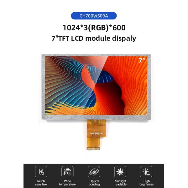 Дисплей майны MIPI IPS LCD дюйма 4 OEM 7 для медицинского оборудования