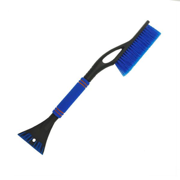 Detachable Car Window Snow Ice Scraper Brush with Foam Grip and Pivoting Head Sample