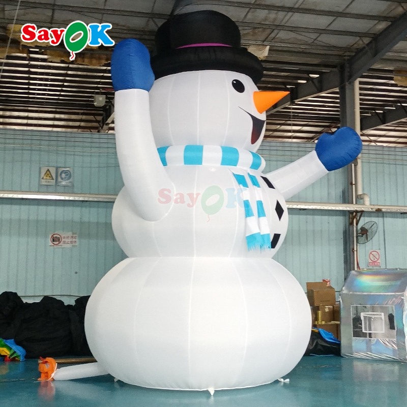 6m Giant Inflatable Snowman for Outdoor Christmas Decoration