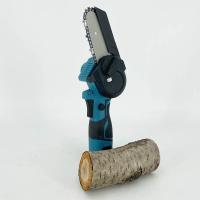 Mini-Electric Woodworking de uma mão Bateria de lítio de poda de cadeia viu cortador de madeira
