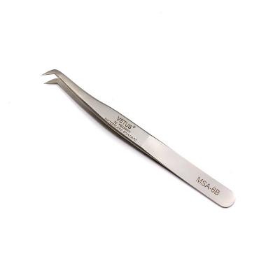 Brucelles Vetus Lash Extension Tweezers d'acier inoxydable de série de surface plane SA