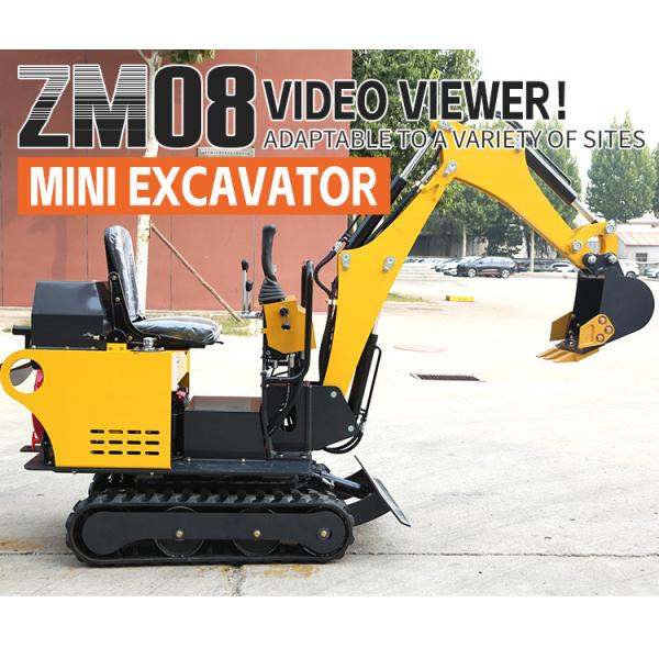 Выкапывать экскаватора фермы мини вскапывает экскаватор небольшого землекопа ZHONGMEI мини