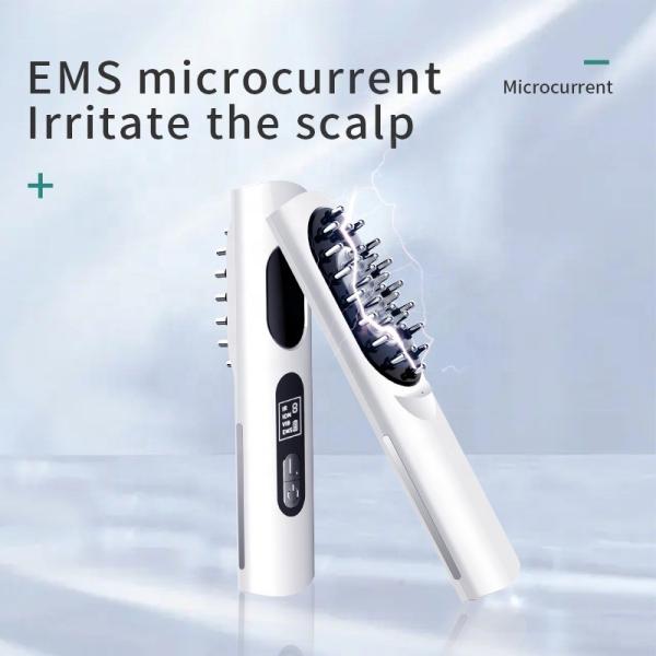 Scalp Applicator Liquid Comb for Hair Follicle Stimulation 6 Gears and USB Charging
