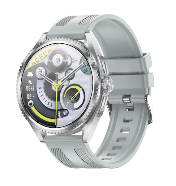 CF52 Sports Men Smart Watch Outdoor Flashlight 1.75 Amoled Screen 600mAh Battery