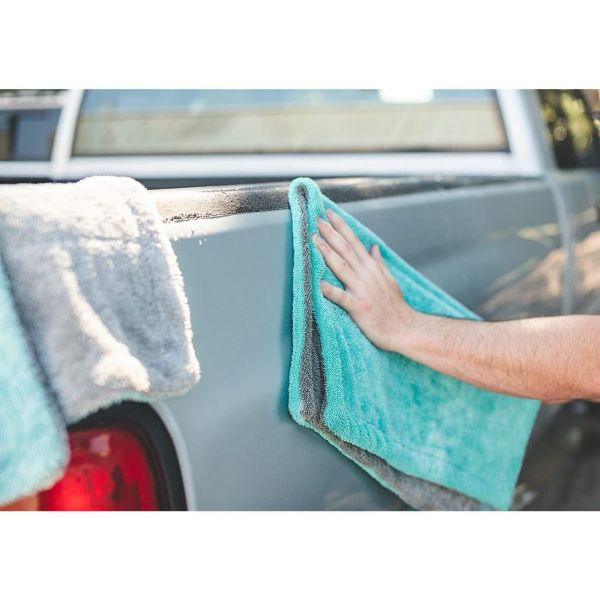 Edgeless Auto Detailing Cloth Microfiber Twist Loop Drying Towel For Car