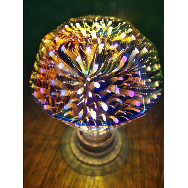 шарики СИД галактики фейерверков 3Д декоративные с квадратным диамантом печатают 5В 100г