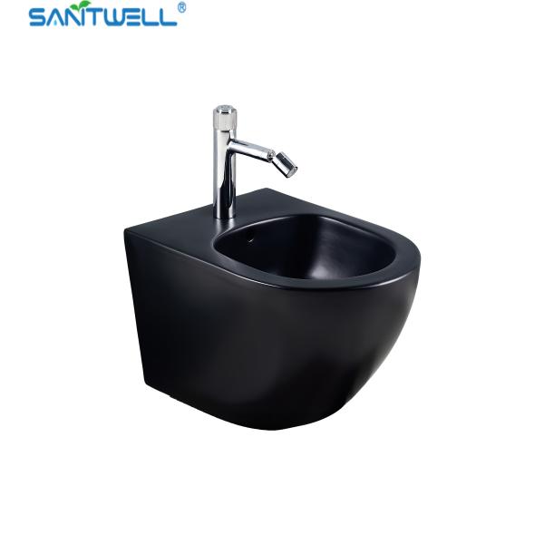 Tamanho branco de Hung Bidet 480*370*325 milímetro da parede da bandeja SWJ0331MB do WC do banheiro, assoalho - bidê montado