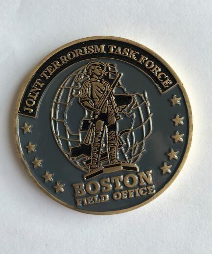 Collector customized a commemorative gift gold plated zinc alloy challenge coins