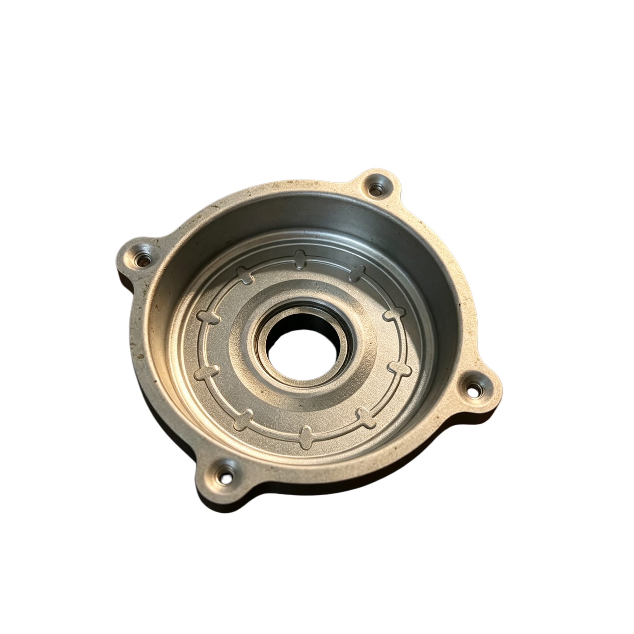Customizable Inner Diameter Deep-Drawn End Cover with Progressive Die Tooling and CNC Processing for Motors