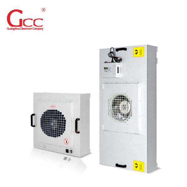 Single Control Stainless Steel 0.45m/s Cleanroom Fan Filter Unit