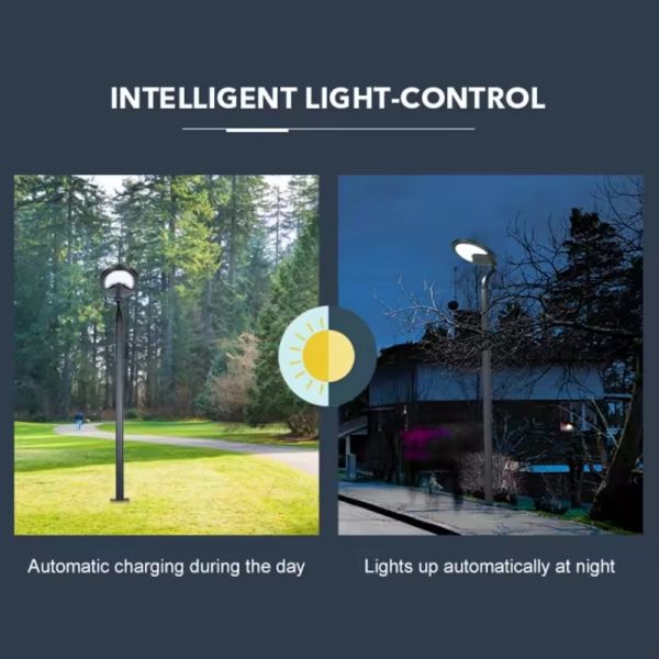 Motion Sensor Solar Garden Lights Dusk to Dawn Outdoor LED Lights for Yard Patio