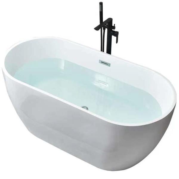 Ванна стока центра OEM овальная акриловая Freestanding для небольших Bathrooms