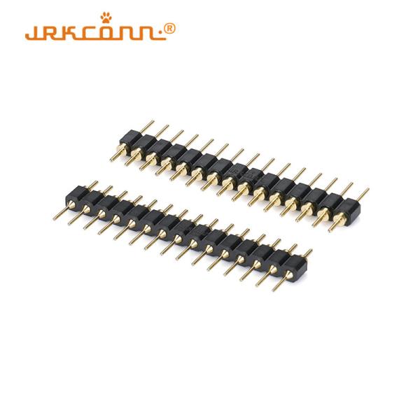 180 Degree Electronic Connectors Machined Pin Header 15Pin Male Connector