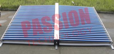 Distribuidor de aço inoxidável do coletor solar de tubo de vácuo de 50 tubos para o projeto