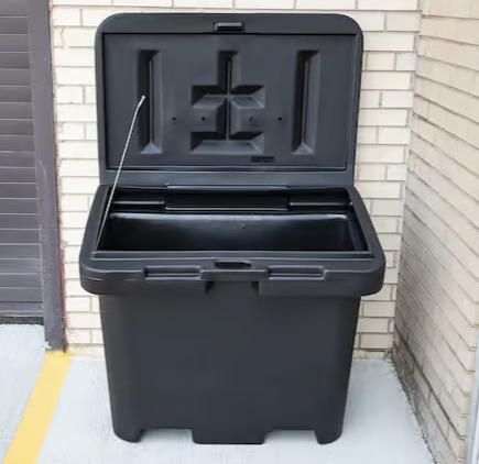 Custom Rotomolding Mould Heavy Duty Winter Salt Sand Outdoor Storage Box Container With Lid