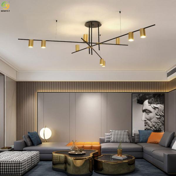 Home/Hotel Metals Art  Gold Black E27 Application Nordic Pendant Light