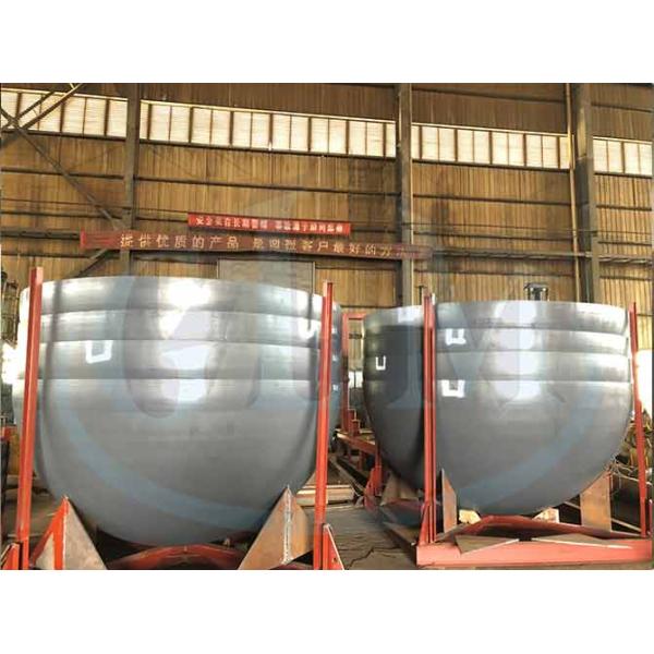 Stainless Steel Hemispherical Elliptical Dished End Heads For Agitators