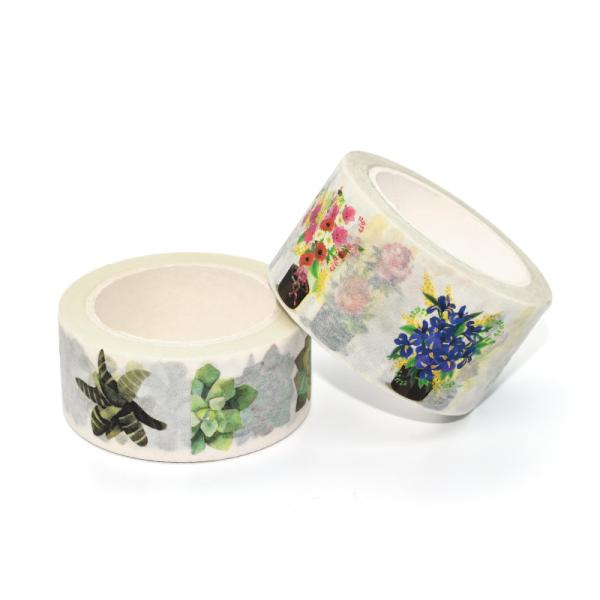 Карта Washi образца плановика журнала связывает клейкую ленту тесьмой водоустойчивой бумаги Washi