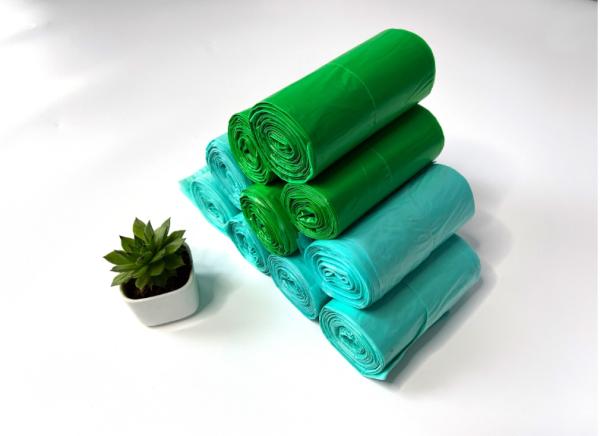 Custom 13 Gallon Star Seal Trash Bags Plastic Packaging in Various Sizes Available