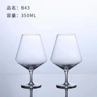 Hand Blown 350ml Electric Painting Crystal Gin Wine Tumblers