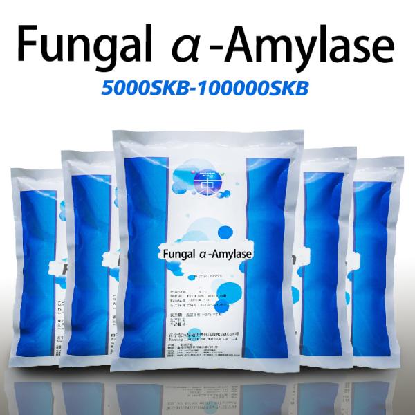 Enzyme amylase de cuisson 5000SKB-100000SKB poudre d'amylase pour cuisson