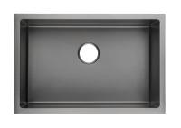 SUS304 Black Undermount Stainless Steel Kitchen Sink OEM