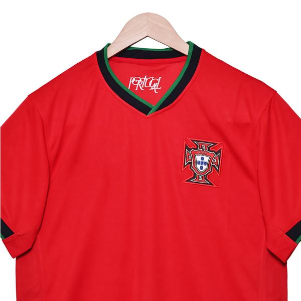 2024 Portugal Home Fan Edition Football Jersey Groupe personnalisé