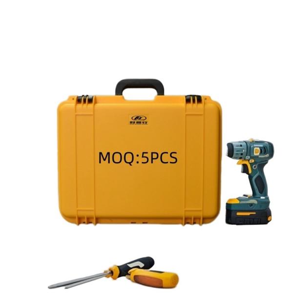 Boîte à outils de voyage personnalisable étanche à l'impact