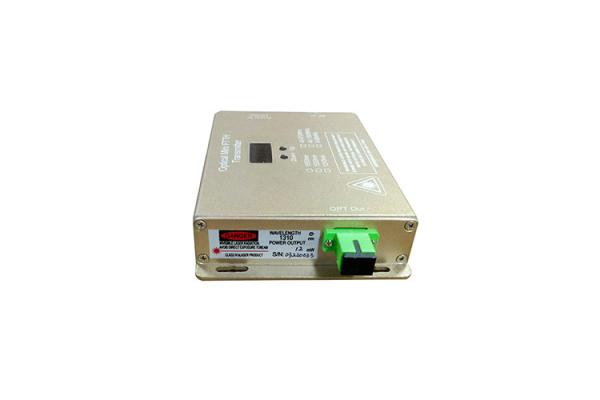 FTTH CATV 4mW ~ 10mW 1550nm  Optical Transmitter With Female F Type Connector